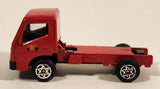 Unknown Brand Isuzu Elf or Mitsubishi Fuso Canter Fire Truck Red Die Cast Toy Car Vehicle