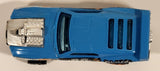 2010 Hot Wheels Demolition Derby Rivited Light Blue Die Cast Toy Car Vehicle