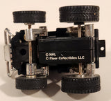 Fleer Collectible NHL Vancouver Canucks Ice Hockey Team Lifted 1997 Ford Truck Dark Blue and Red Pull Back Die Cast Toy Car Vehicle