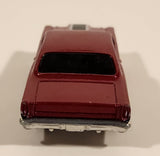 2010 Hot Wheels Muscle Mania '66 Ford Fairlane GT Metalflake Dark Red Die Cast Toy Car Vehicle