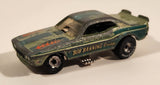 1995 Playing Mantis Johnny Lightning Bob Banning Dodge NHRA Funny Car Green Die Cast Toy Car Vehicle