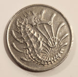 1967 Singapore 10 Cents Copper-Nickel Metal Coin