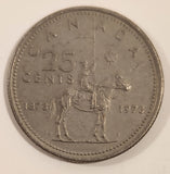1873-1973 RCMP 100th Anniversary 25 Cents Mountie Quarter Nickel Metal Coin