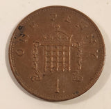 1992 UK Great Britain 1 Cent Penny Copper Metal Coin