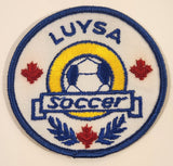LUYSA Langley United Youth Soccer Association Canada Embroidered Fabric Patch Badge