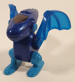 2002 McDonald's Sega Toys Tiger Electronics Robo-Chi Blue Pterodactyl 3 1/2" Tall Toy Action Figure