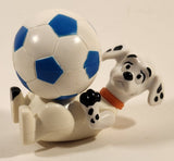 1996 McDonald's Disney 101 Dalmatians Dog with Soccer Football 3" Plastic Toy Figure