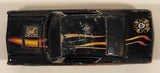 1998 Playing Mantis Johnny Lightning Street Freaks 1970 AMC Rebel Machine Black with Flames Die Cast Toy Car Vehicle with Opening Hood