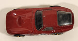 2012 Hot Wheels Shelby Cobra Daytona Coupe Maroon Dark Red Die Cast Toy Car Vehicle