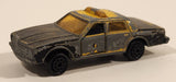 Vintage Majorette No. 240 Chevrolet Impala 444 Taxi Cab Black and Yellow 1/69 Scale Die Cast Toy Car Vehicle