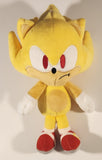Phunny Sega Sonic The Hedgehog Super Sonic Yellow 10" Stuffed Plush Toy