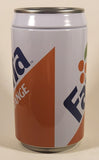 Fanta Orange Soda Pop Can Shaped Metal Coin Bank