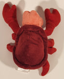 Disney Store The Little Mermaid Sebastian Crab 7" Stuffed Plush Toy