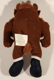 1992 McDonald's Warner Bros. Looney Tunes Taz Tasmanian Devil 10" Tall Stuffed Character Plush Toy