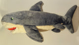 Stuffed Animal House Grey Shark 27" Stuffed Plush Toy