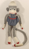 Wool Sock Monkey 20" Stuffed Toy