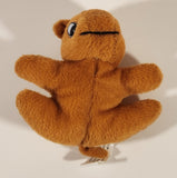 Smilemakers Brown Smiling Pony Laying Down 3" Stuffed Plush Toy