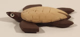 Miniature Sea Turtle 2 1/2" Wood Carving