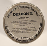 Vintage Valvoline Automatic Transmission Fluid Dexron II One Litre Cardboard and Metal Can FULL
