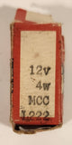Antique Joseph Lucas (Canada) Ltd Rival Auto Lamps Made in England 12V 4W MCC I 222 Light Bulb in Cardboard Box