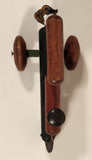 Antique 1930s Toy Tinkers Evanston Illinois USA Choo Choo Train 7 3/8" Tin and Wood Toy
