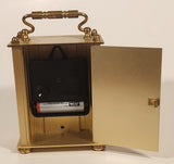 Vintage Germany Scholer 4 1/2" Brass Metal Carriage Clock