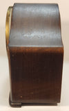 Antique Mauthe Germany Wood Cased Mantel Clock For Parts of Repair