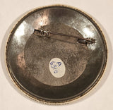 Have You Seen Villeroy & Boch Bride and Groom 2 1/2" Round Button Pin