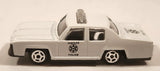 Summer SM8589 Fast Running Wheel Police Dept AMC Matador Sheriff Police White Die Cast Toy Car Vehicle