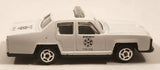 Summer SM8589 Fast Running Wheel Police Dept AMC Matador Sheriff Police White Die Cast Toy Car Vehicle