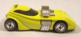 1994 Hot Wheels Ultra Hots Twin Mill II Bright Yellow Die Cast Toy Car Vehicle