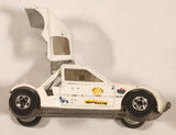 1989 Hot Wheels Peugeot 205 Rallye White #2 "Shell" Die Cast Toy Car Vehicle