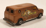 Rare 1980s Sears Road Mates Hunter Van Brown Die Cast Toy Car Vehicle