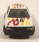 Yatming No. 816 Audi 80 White Die Cast Toy Car Vehicle