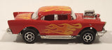 Majorette Movers No. 223 Chevy 57 Red with Flames Die Cast Toy Car Vehicle