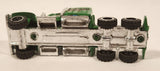 Containertruck Semi Tractor Truck Green Die Cast Toy Car Vehicle