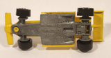 1992 Hot Wheels Thunderstreak Pennzoil Yellow Die Cast Toy Race Car Vehicle