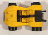 Vintage 1970s Tonka Totes Duster Yellow Die Cast Toy Car Vehicle