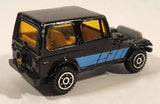 Yatming No. 1603 Jeep CJ-7 Hardtop Black Die Cast Toy Car Vehicle