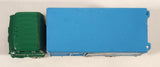 Vintage Yatming Style Hino Semi Delivery Truck Ice Cream Green and Blue Die Cast Toy Car Vehicle - Hong Kong