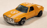 Summer S674 BMW 3.0 CSL #8 Orange with White Stripes Die Cast Toy Car Vehicle