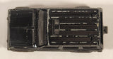 Majorette No. 224 Jeep Cherokee Black 1/60 Scale Die Cast Toy Car Vehicle with Opening Hatch