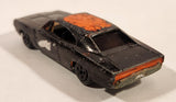 Vintage 1981 Warner Bro. ERTL Dukes of Hazzard General Lee Painted Black Die Cast Toy Car Vehicle