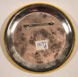 Chieftain Tours Stick Our Feather In Your Cap 3" Round Button Pin