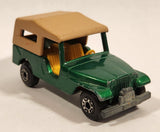 Vintage 1981 Lesney Matchbox Superfast No. 53 Jeep CJ6 Green Die Cast Toy Car Vehicle