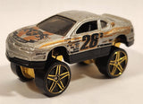 2006 Hot Wheels Hi-Rakers Monte Carlo Metalflake Silver Die Cast Toy Car Vehicle