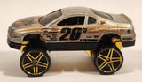 2006 Hot Wheels Hi-Rakers Monte Carlo Metalflake Silver Die Cast Toy Car Vehicle