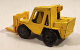 Vintage 1977 Lesney Matchbox Superfast No. 48 Sambron Jacklift Yellow Die Cast Toy Car Vehicle