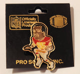 1990 PSI Pro Source Inc. NFL #35 Christian Okoye Kansas City Chiefs Metal Lapel Pin 1 of 5000 New on Card