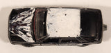 Majorette No. 222 Renault 25 Painted Black and White 1/63 Scale Die Cast Toy Car Vehicle with Opening Doors